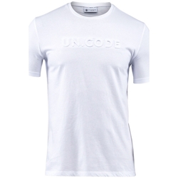 Vêtements Homme T-shirts manches courtes Lumberjack CM60343 001 508 Blanc