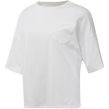 Vêtements Femme T-shirts manches courtes Reebok Sport DU4048 Blanc