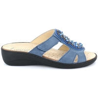 Chaussures Femme Mules Grunland CE0710 Bleu