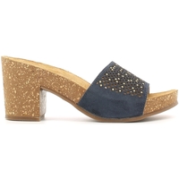 Chaussures Femme Claquettes Grunland CB0637 Bleu
