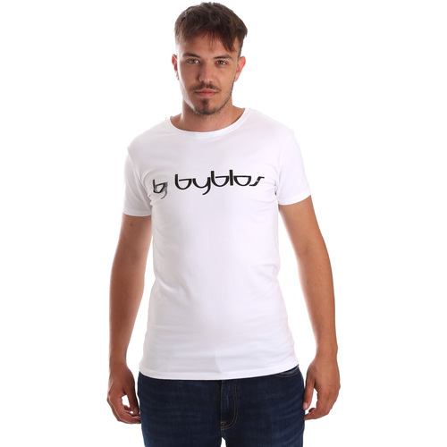 Vêtements Homme T-shirts cole manches courtes Byblos Blu 2MT0023 TE0048 Blanc