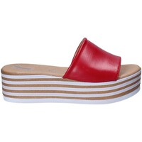 Chaussures Femme Mules Grace Coloured Shoes 54101 Rouge