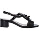 TEEN square-toe leather sandals