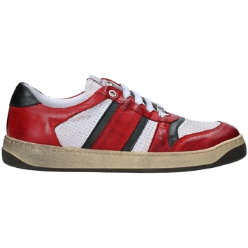 Chaussures Homme Baskets mode Exton 310 Rouge