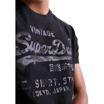 Homme Superdry M1010100A Noir - Vêtements T-shirts manches courtes Homme 21 