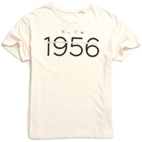 Vêtements Superdry W1000001A Blanc - Vêtements T-shirts manches courtes Femme 21 