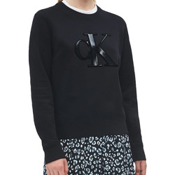 Vêtements Femme Sweats Calvin Klein Jeans Logo monogramme Noir