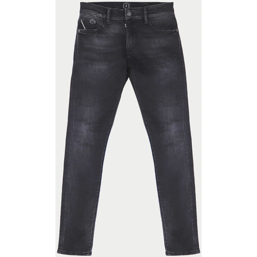 Vêtements Garçon Jeans Shorts Aus Stretch-baumwolle wimbledon Discoises Power slim jeans noir Noir