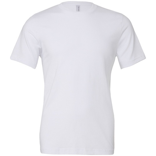 Vêtements T-shirts manches longues Bella + Canvas CV3001 Blanc
