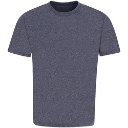 Vêtements T-shirts Sweatshirt manches courtes Awdis JC004 Bleu marine chiné