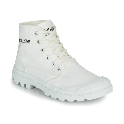 Chaussures Boots Palladium PAMPA HI ORGANIC II Blanc