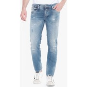 Itzan 700/11 adjusted jeans destroy bleu