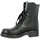 Chaussures Femme Boots Stm Rangers cuir Noir