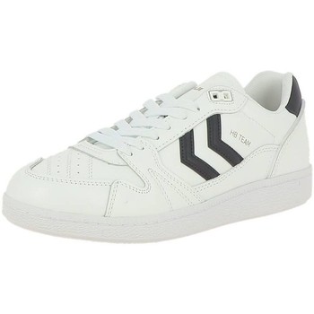 Chaussures Homme Baskets mode hummel HB TEAM LEATHER Blanc