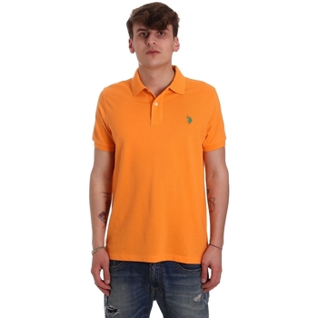 Vêtements Homme Polos manches courtes U.S Polo Block Assn. 55957 41029 Orange