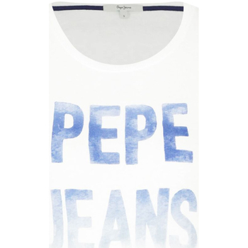 Vêtements Femme T-shirts manches courtes Pepe jeans PL504442 Beige