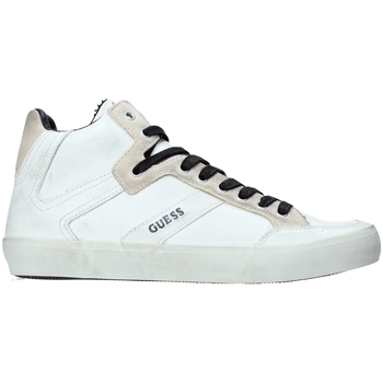 Chaussures Homme Baskets mode Guess FM8STA LEA12 Blanc