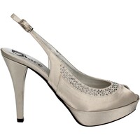 Chaussures Femme Sandales et Nu-pieds Grace Kickers Shoes 2046 Argent