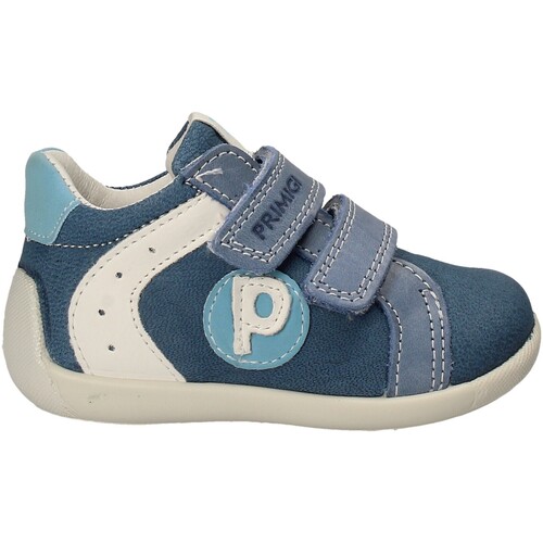 Chaussures Primigi 7521 Bleu - Chaussures Baskets basses Enfant 49 