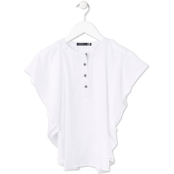 Vêtements Fille Nouveautés de cette semaine Losan 714 3002AB Blanc