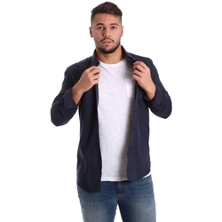 Vêtements Homme Chemises manches longues Antony Morato MMSL00408 FA400047 Bleu