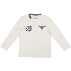 Vêtements Enfant T-shirts manches longues Primigi 38212111 Blanc