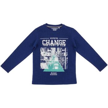 Vêtements Enfant T-shirts Womens manches longues Primigi 38213326 Bleu