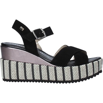 Chaussures Femme Sandales et Nu-pieds Valleverde 32435 Noir