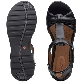 Sandales et Nu-pieds Clarks 141720 Noir - Chaussures Sandale Femme 68 