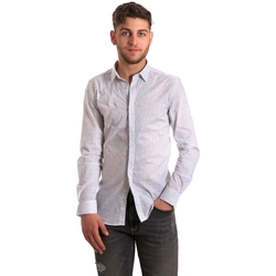 Vêtements Homme Chemises manches longues Antony Morato MMSL00428 FA430302 Blanc
