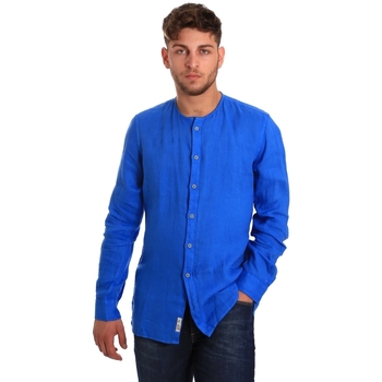 Vêtements Homme Chemises manches longues Gaudi 811BU45022 Bleu