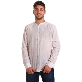 Vêtements Homme Chemises manches longues Gaudi 811FU45020 Blanc