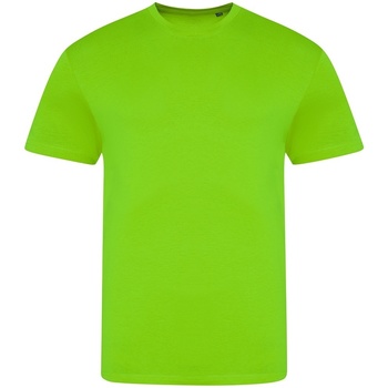 Vêtements Homme T-shirts Sweatshirt manches courtes Awdis JT004 Vert fluo