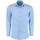 Vêtements Homme Chemises manches longues Kustom Kit K142 Bleu