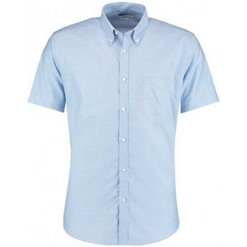 Vêtements Homme Chemises manches courtes Kustom Kit KK183 Bleu