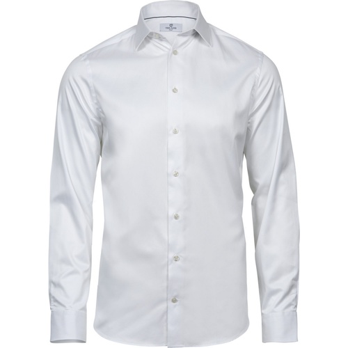 Vêtements Homme Chemises manches longues Tee Jays T4021 Blanc