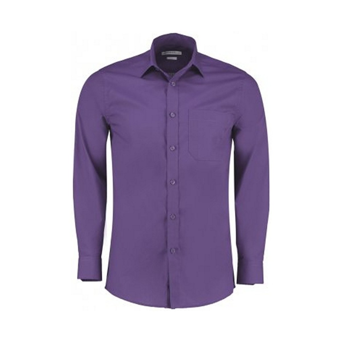 Vêtements Homme Chemises manches longues Kustom Kit K142 Violet