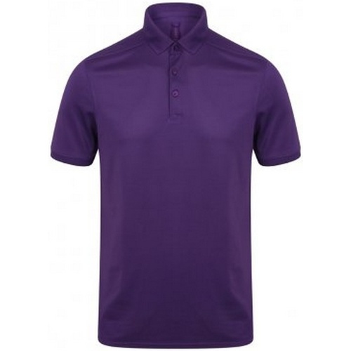 Henbury HB460 Violet - Vêtements Polos manches courtes Homme 20,90 €