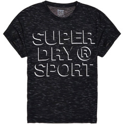 Vêtements Femme T-shirts manches courtes Superdry GS30042AR Noir