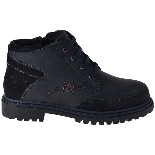 Bottines & Boots Lumberjack SB33503 001 M55 Bleu - Chaussures Boot Enfant 48 