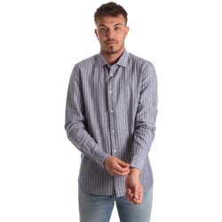 Vêtements Homme Chemises manches longues Antony Morato MMSL00520 FA420069 Bleu