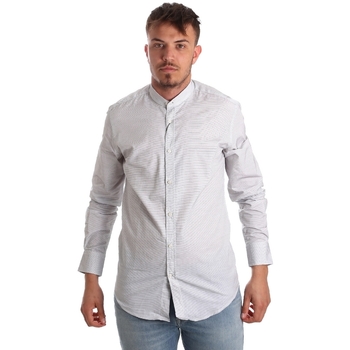 Vêtements Homme Chemises manches longues Antony Morato MMSL00526 FA440024 Blanc