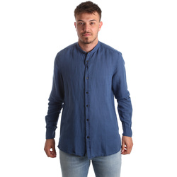 Vêtements Homme Chemises manches longues Antony Morato MMSL00547 FA400051 Bleu