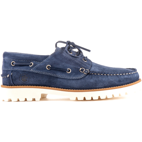 Chaussures Lumberjack SM59304 001 A04 Bleu - Chaussures Chaussures bateau Homme 87 