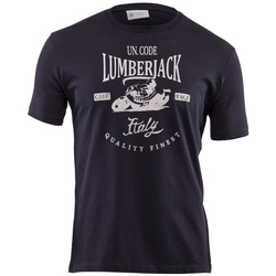 Vêtements Homme T-shirts manches courtes Lumberjack CM60343 001 510 Bleu