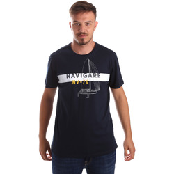 Vêtements Homme T-shirts manches courtes Navigare NV31088 Bleu