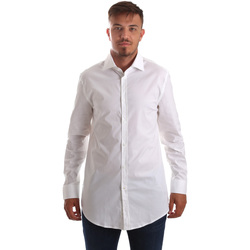 Vêtements Homme Chemises manches longues Byblos Blu 2MR0002 TE0054 Blanc