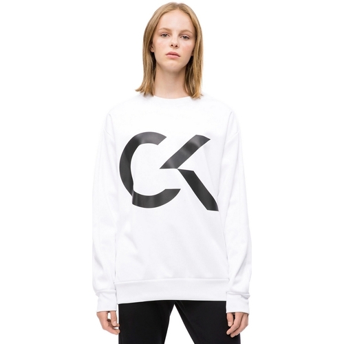 Vêtements Femme Sweats Calvin Klein Jeans 00GWH8W353 Blanc