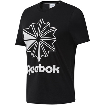 Vêtements Femme T-shirts manches courtes Reebok Sport DT7219 Noir