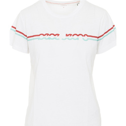 Vêtements Femme T-shirts manches courtes Pepe jeans PL504077 Blanc